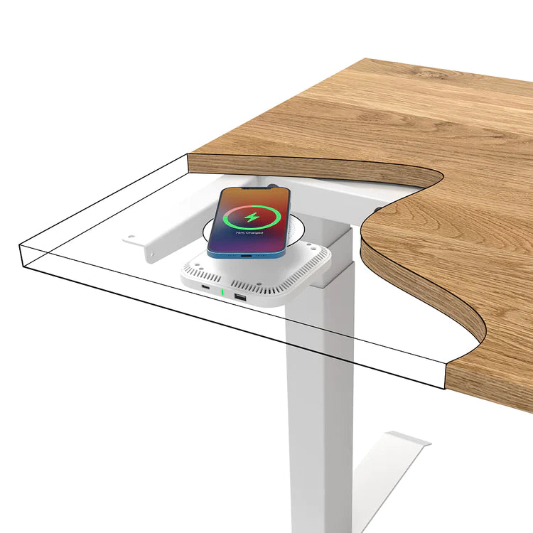 Under-Desk Wireless Charger