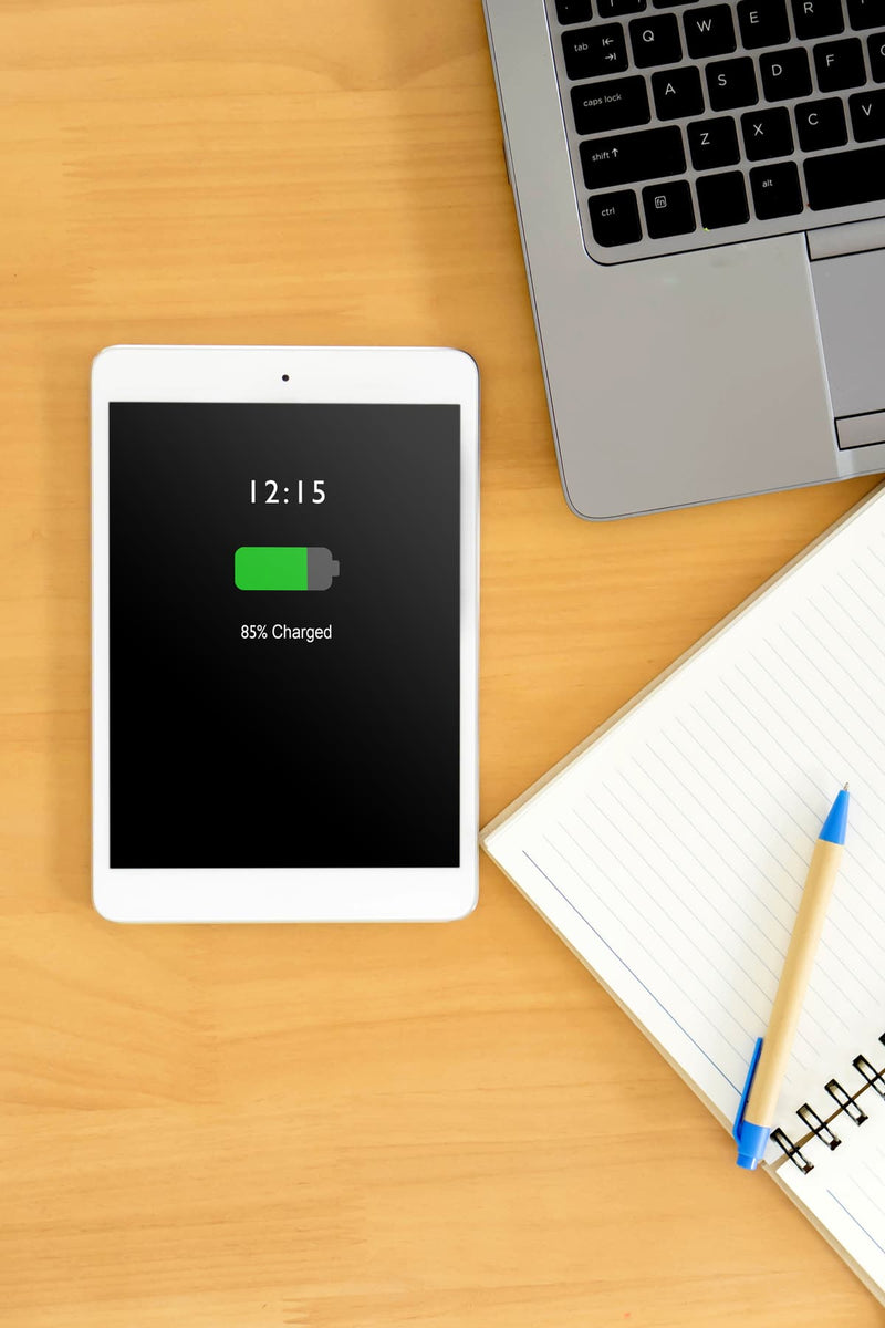 Stunning Wireless Charging Desk For Coworking Space image